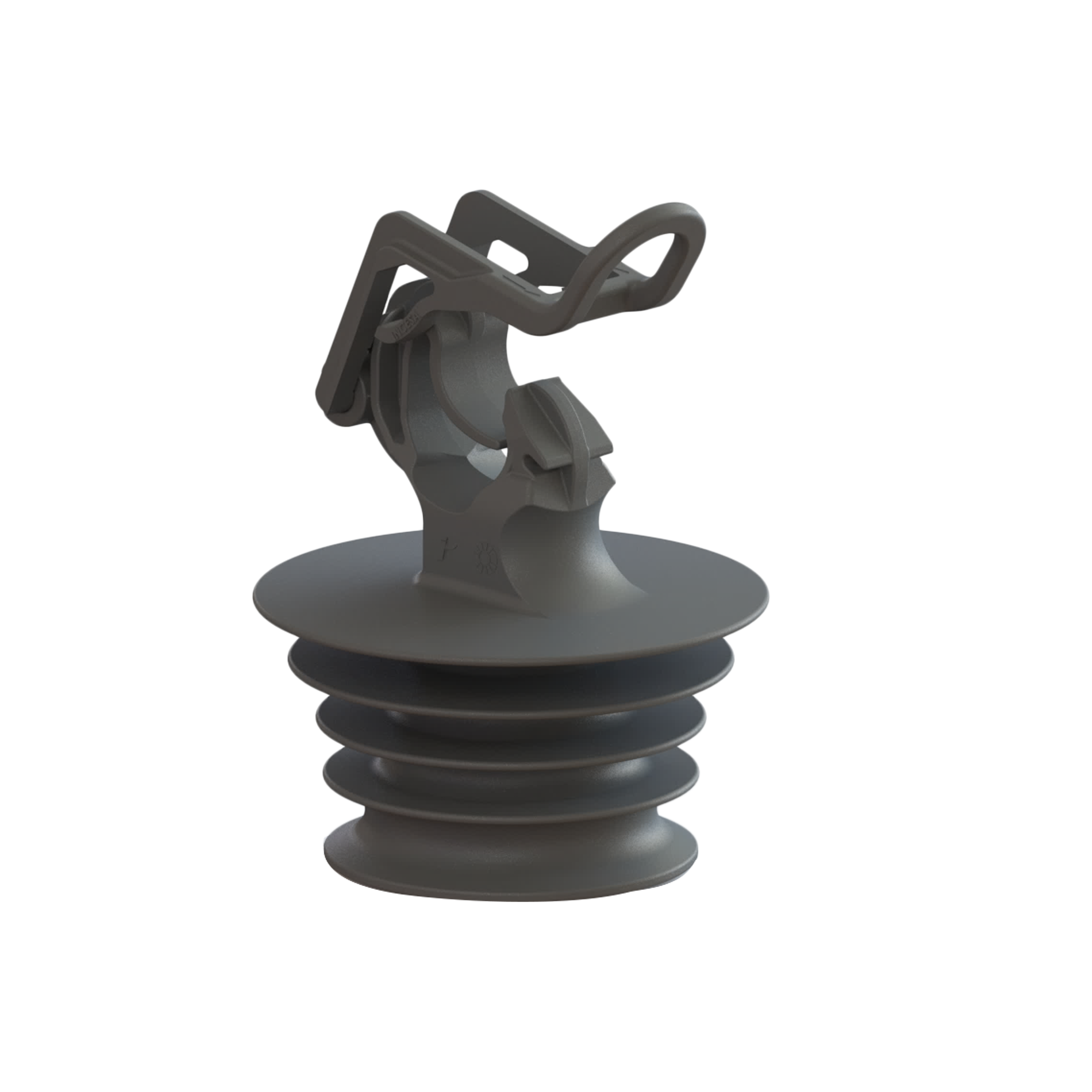 Self-Locking Polymeric Insulator